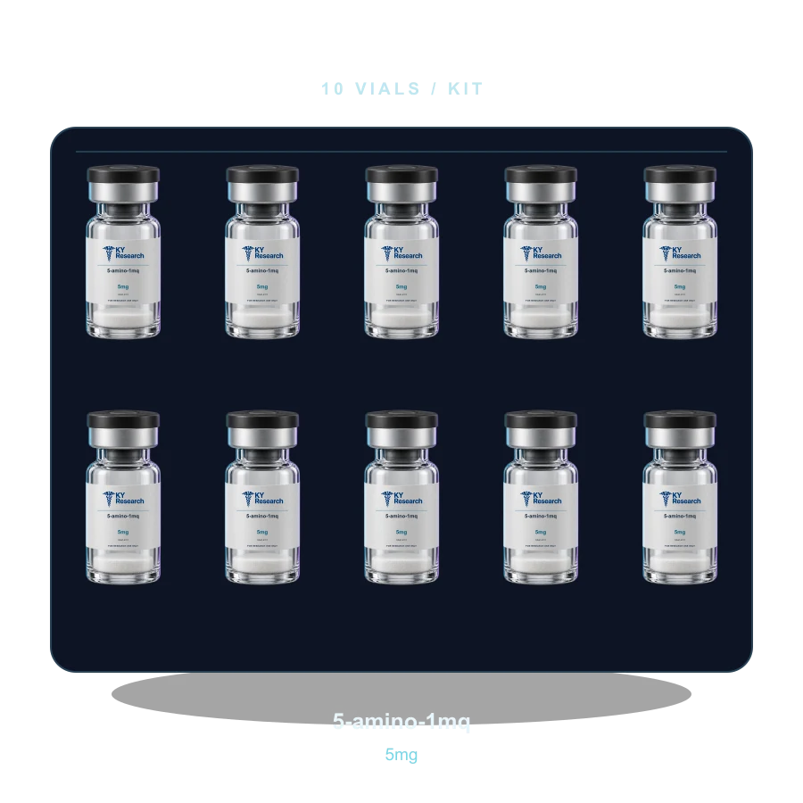 5-amino-1mq · 5mg · 10 vials / kit · FOR RESEARCH USE ONLY
