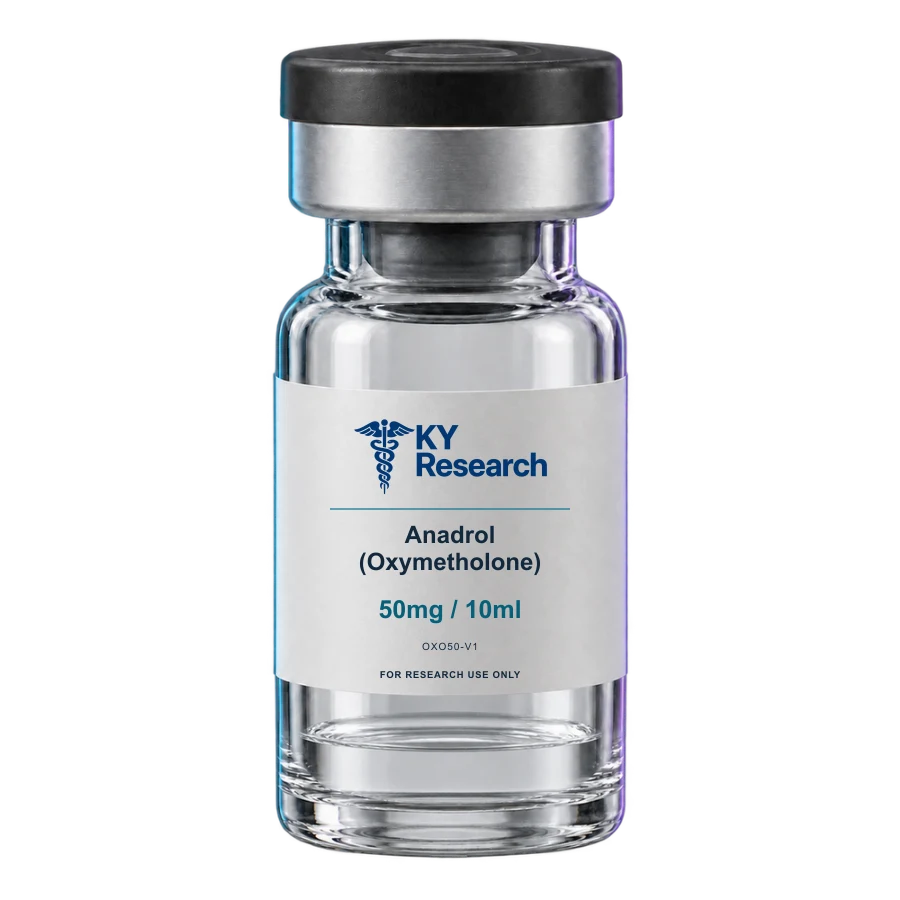 Anadrol (Oxymetholone) · 50mg / 10ml · 1 vial · FOR RESEARCH USE ONLY